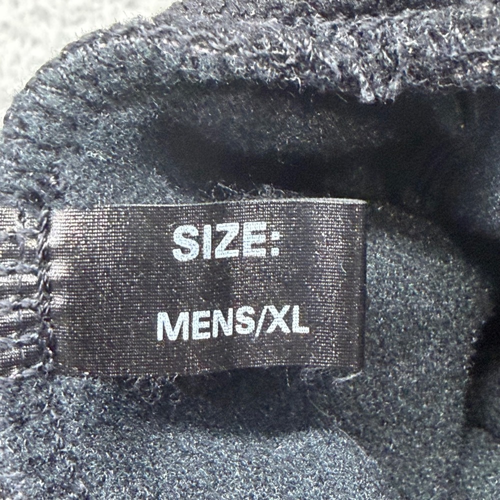 Seirus Men XL Black Leather All Weather Waterproof Windproof Fleece Lined Gloves - Picture 5 of 5